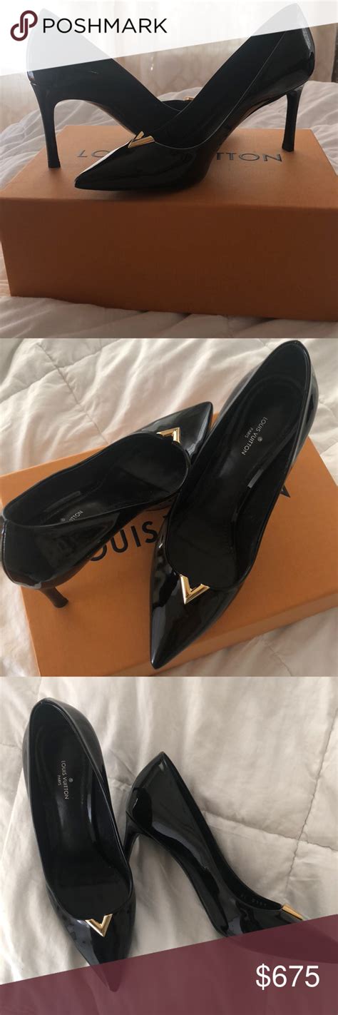 louis vuitton gold high heels|Heartbreaker Pump .